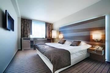 Улучшенный двухместный номер с 1 кроватью в Гостинице Русотель